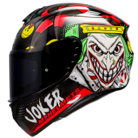 Casco MT Targo Joker Negro Brillante