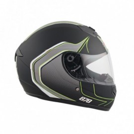 Casco Kontrol 878 Negro - Verde - Blanco