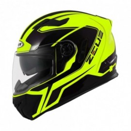 Casco Zeus 813 Amarillo Neon